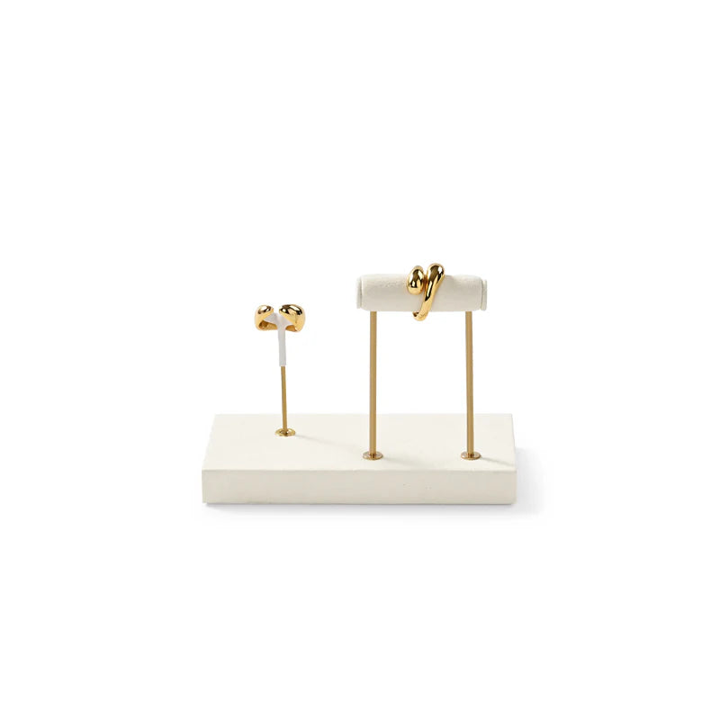 Beige Jewelry Display Set