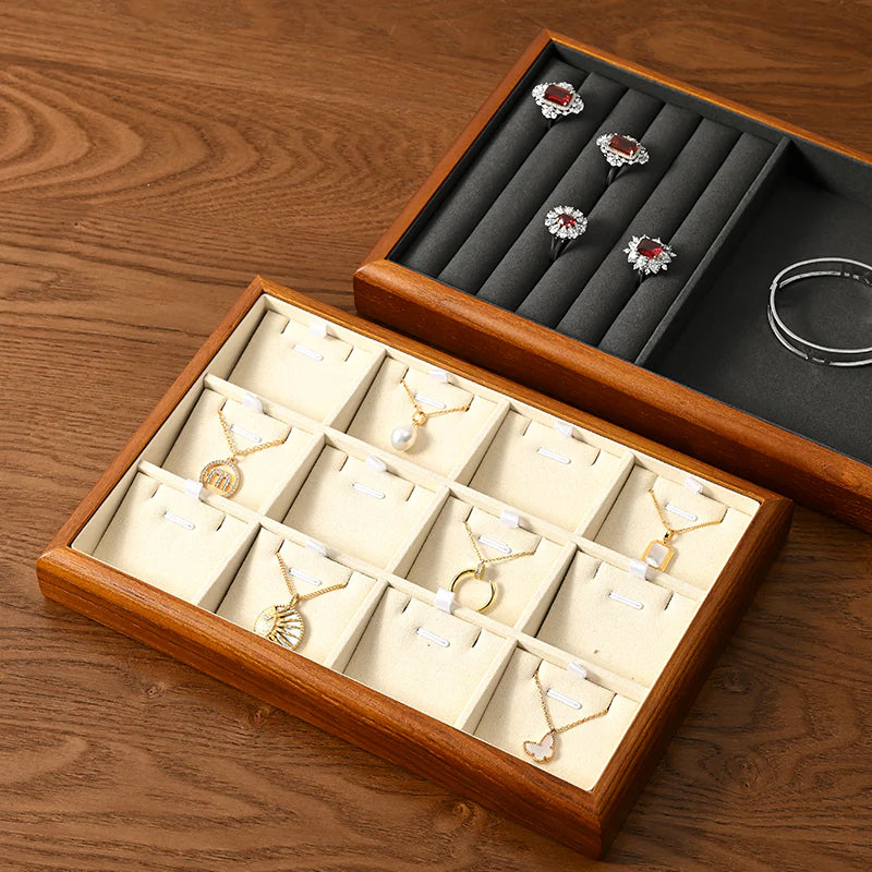 Wooden Jewelry Display Stand