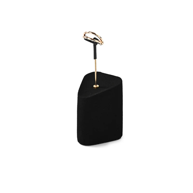 Black Microfiber Jewelry Display Set