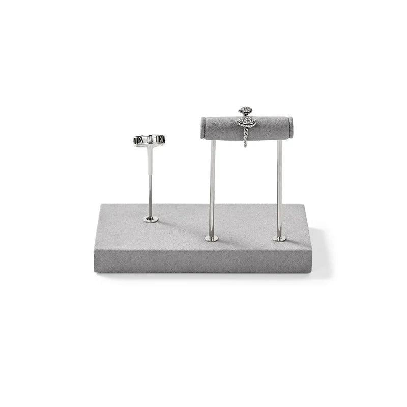 Gray Jewelry Display Set
