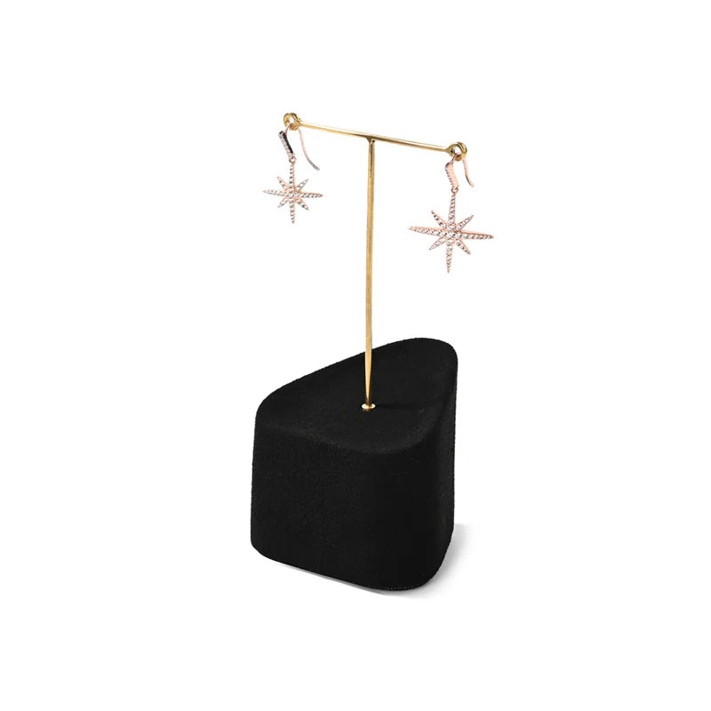 Black Microfiber Jewelry Display Set