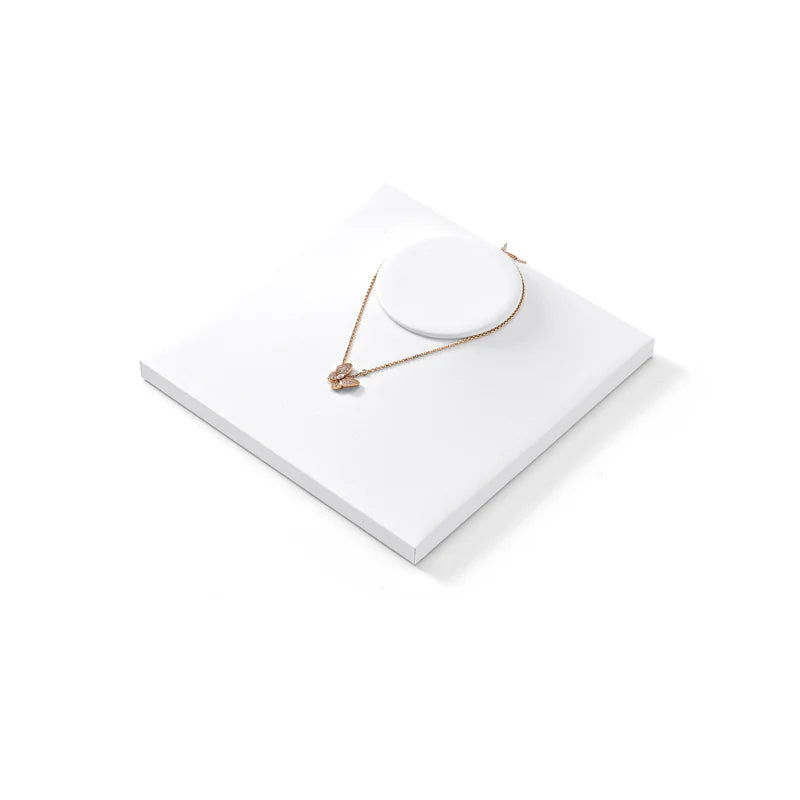 White Jewelry Display Set