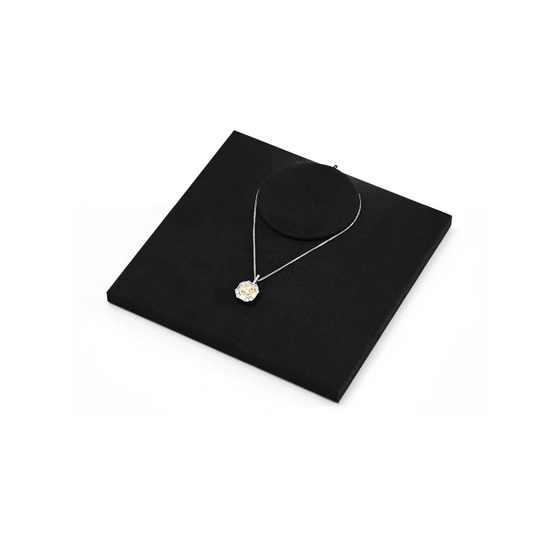 Black Microfiber Jewelry Display Set