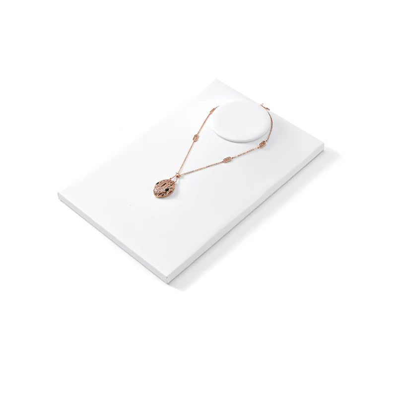 White Jewelry Display Set
