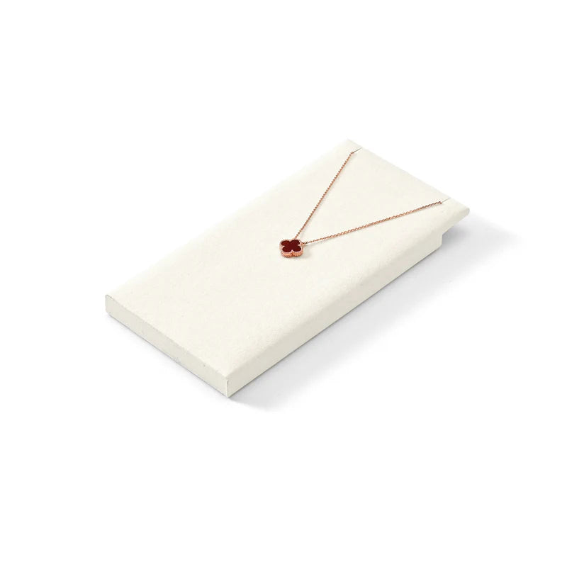 Beige Microfiber Jewelry Display Set