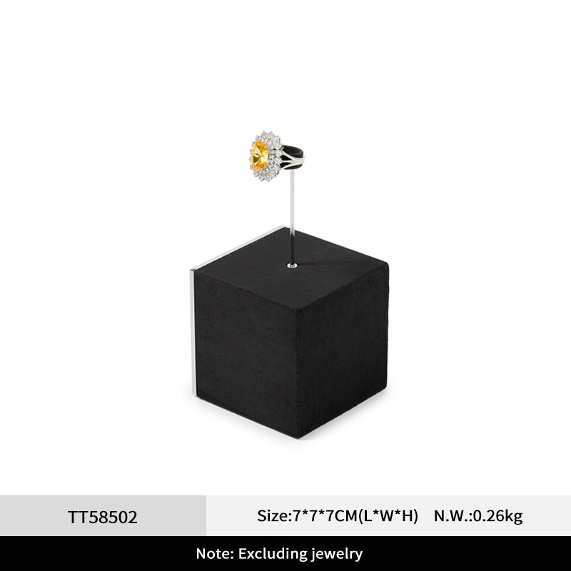 Velvet Metal Jewelry Display Stand