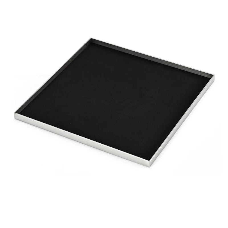 Black Microfiber Jewelry Display Set
