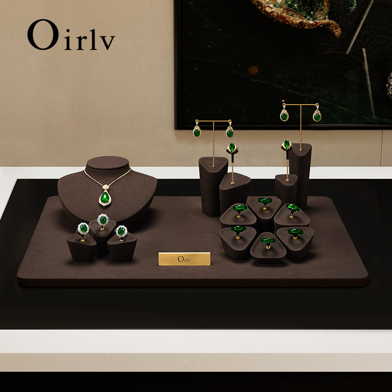 Microfiber Jewelry Display Set