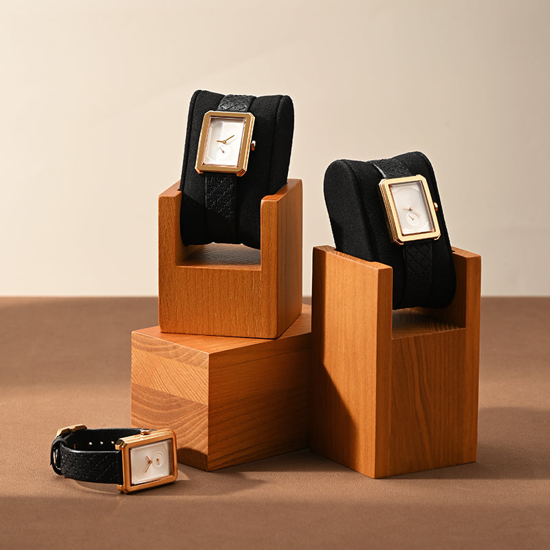 Wooden Watch Display Stand