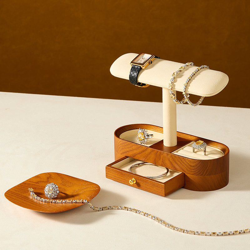 Wooden Watch Display Stand