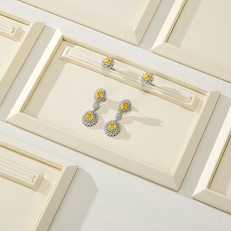 PU Leather Microfiber Jewelry Tray