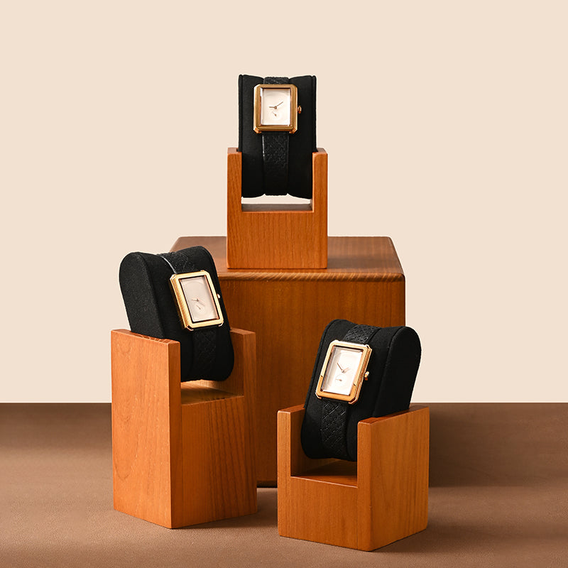 Wooden Watch Display Stand