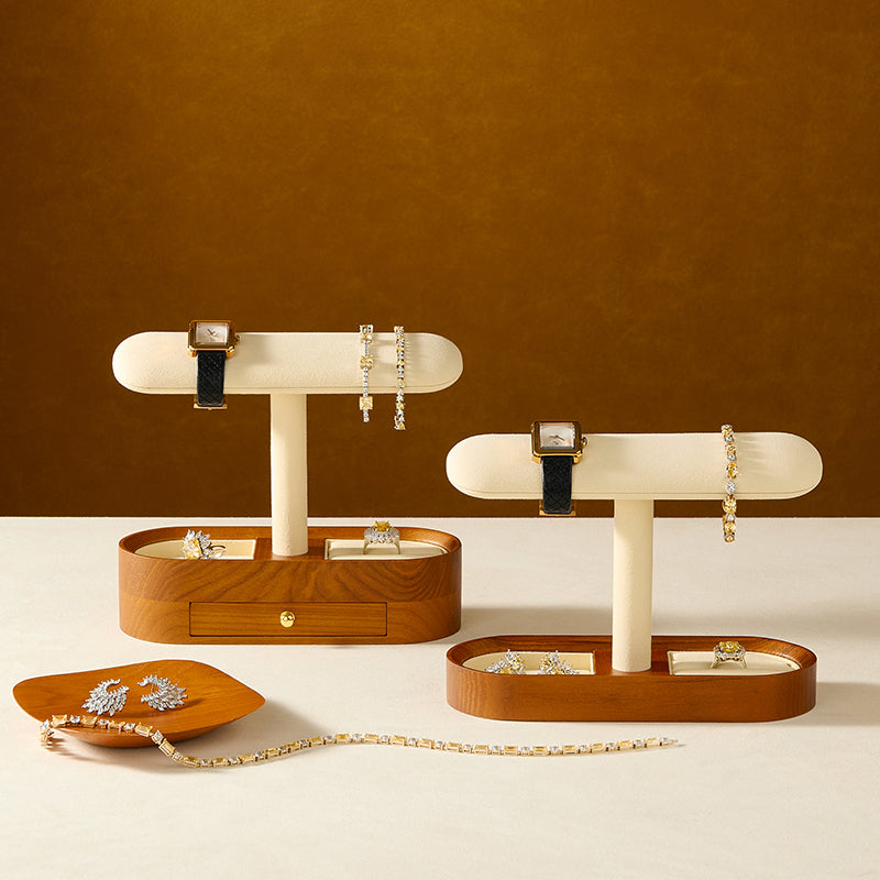Wooden Watch Display Stand