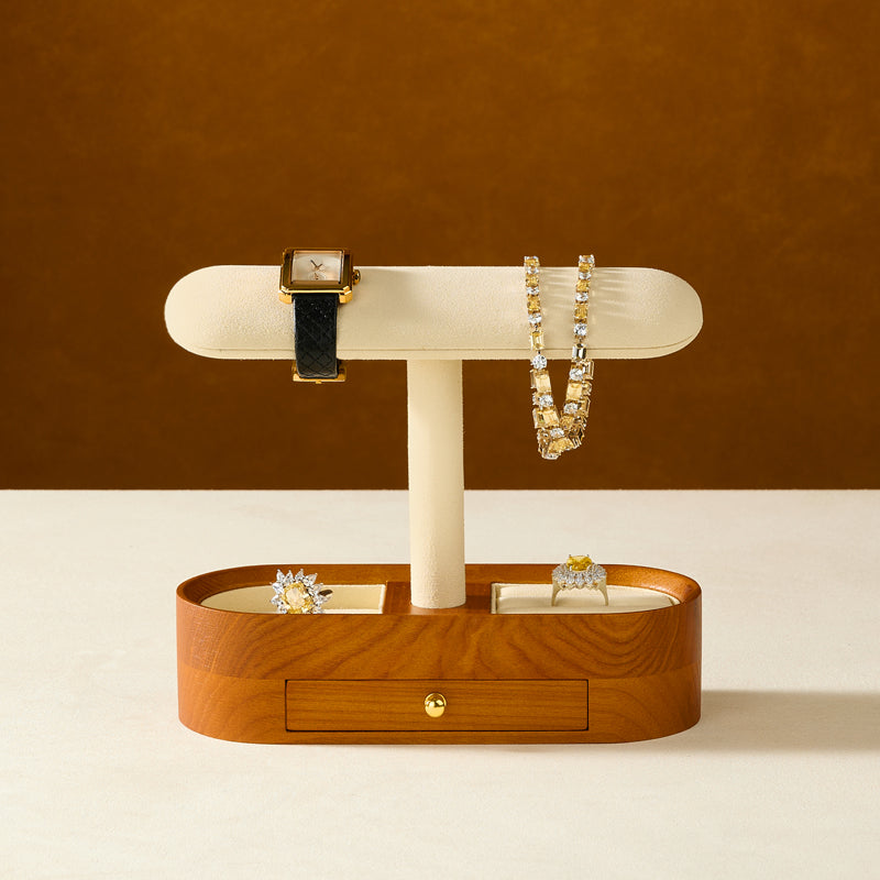 Wooden Watch Display Stand