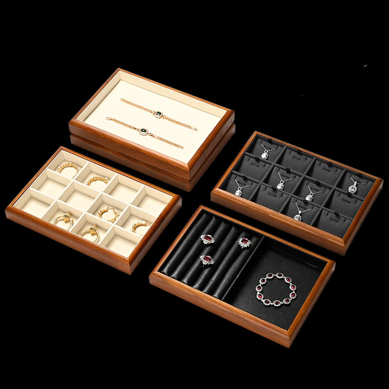 Wooden Jewelry Display Stand