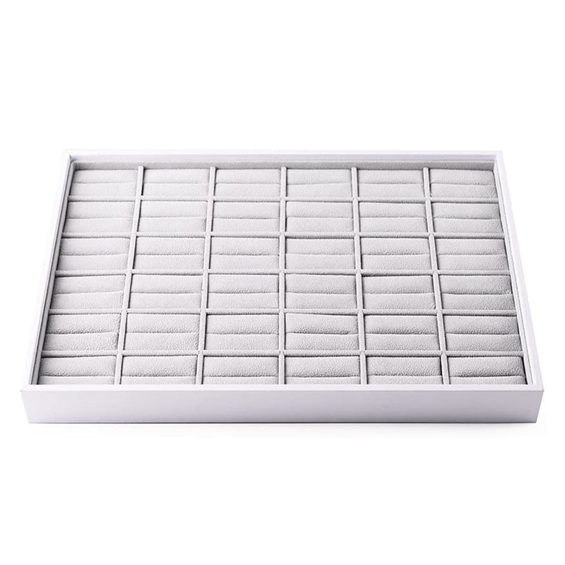 Gray Velvet Ring Tray