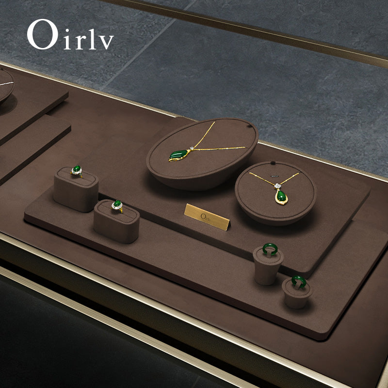 Coffee Jewelry Display Set