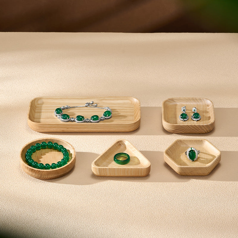 Wooden Jewelry Display Tray
