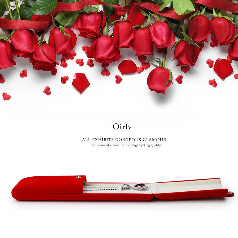 Red Velvet Jewelry Box
