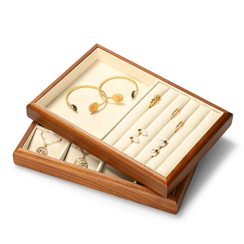 Wooden Jewelry Display Stand