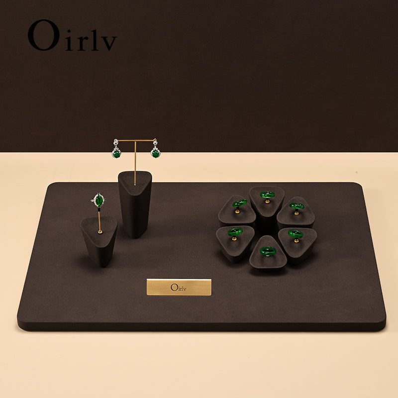 Microfiber Jewelry Display Set
