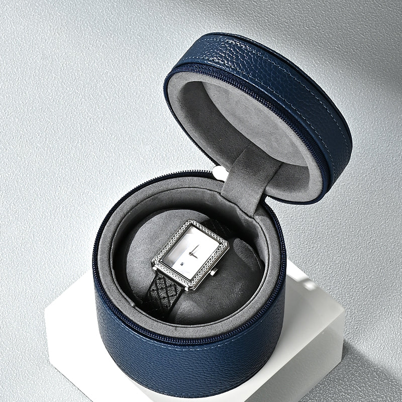 PU Leather Travel Watch Case