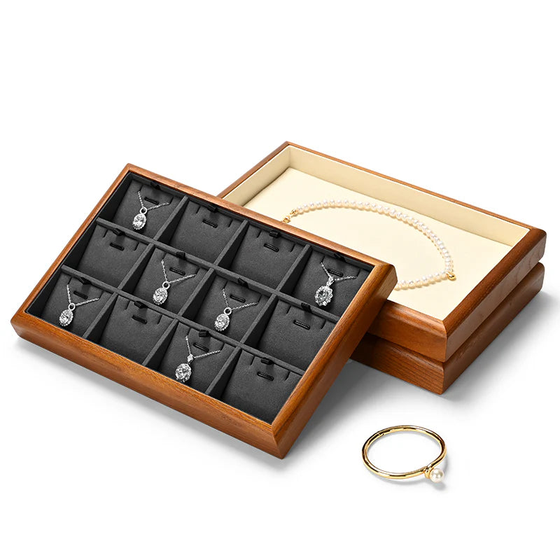 Wooden Jewelry Display Stand
