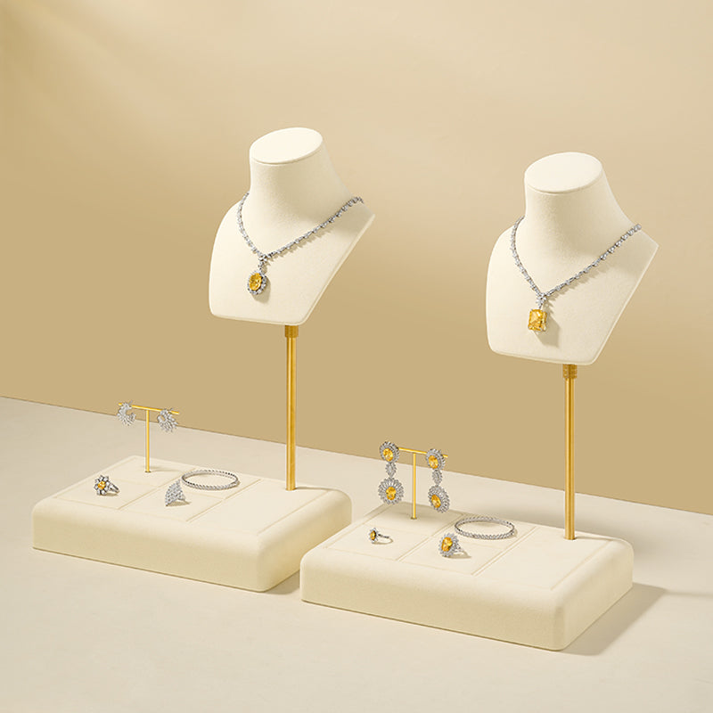 Microfiber Jewelry Display Set