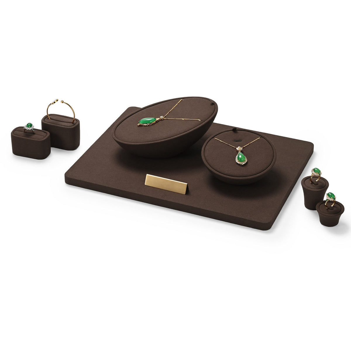 Coffee Jewelry Display Set