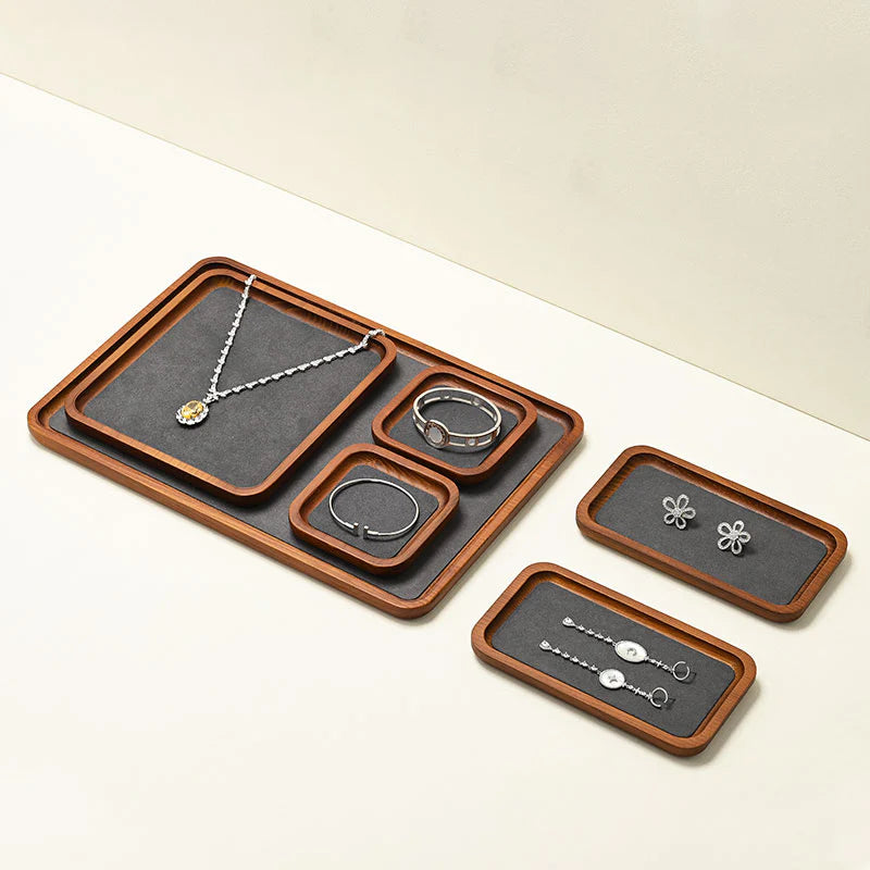 Wooden Ring Display Stand