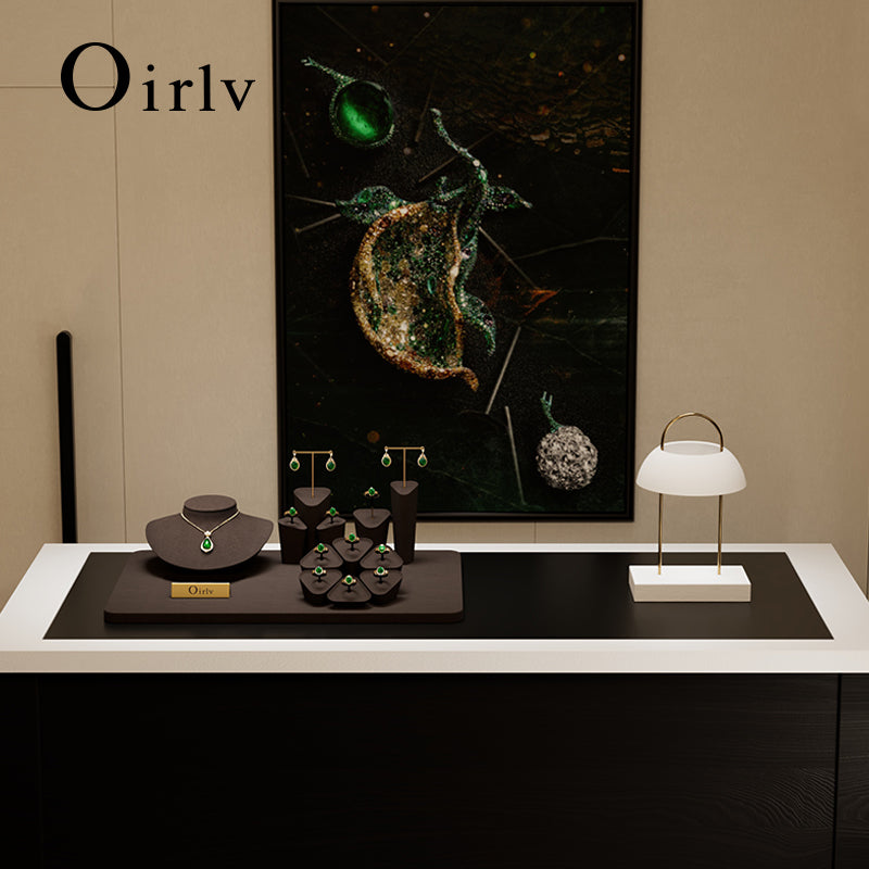 Microfiber Jewelry Display Set