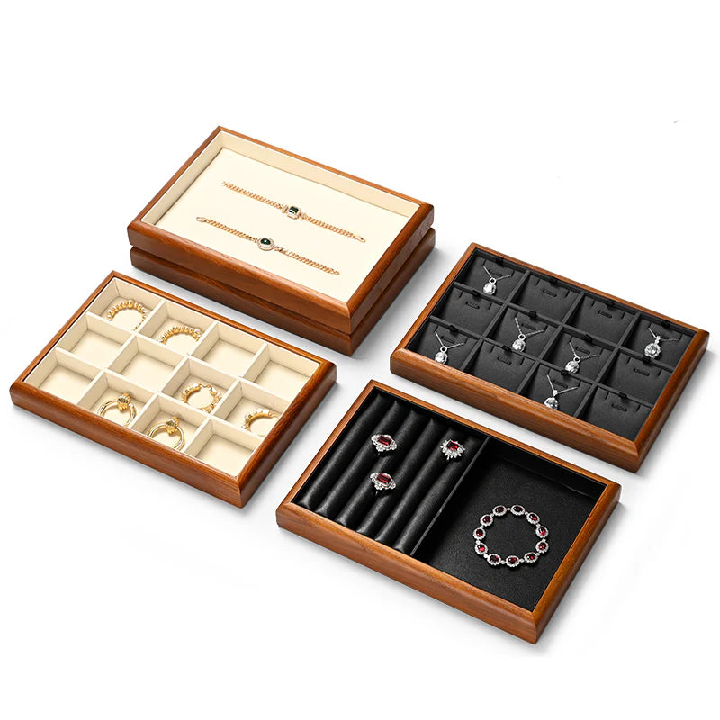Wooden Jewelry Display Stand