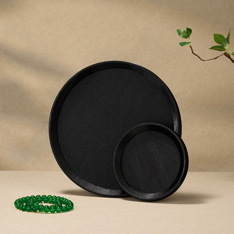 Leather Microfiber Jewelry Tray
