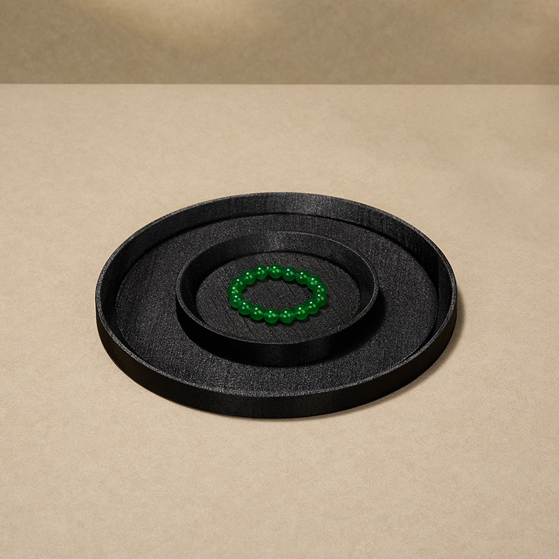 Leather Microfiber Jewelry Tray