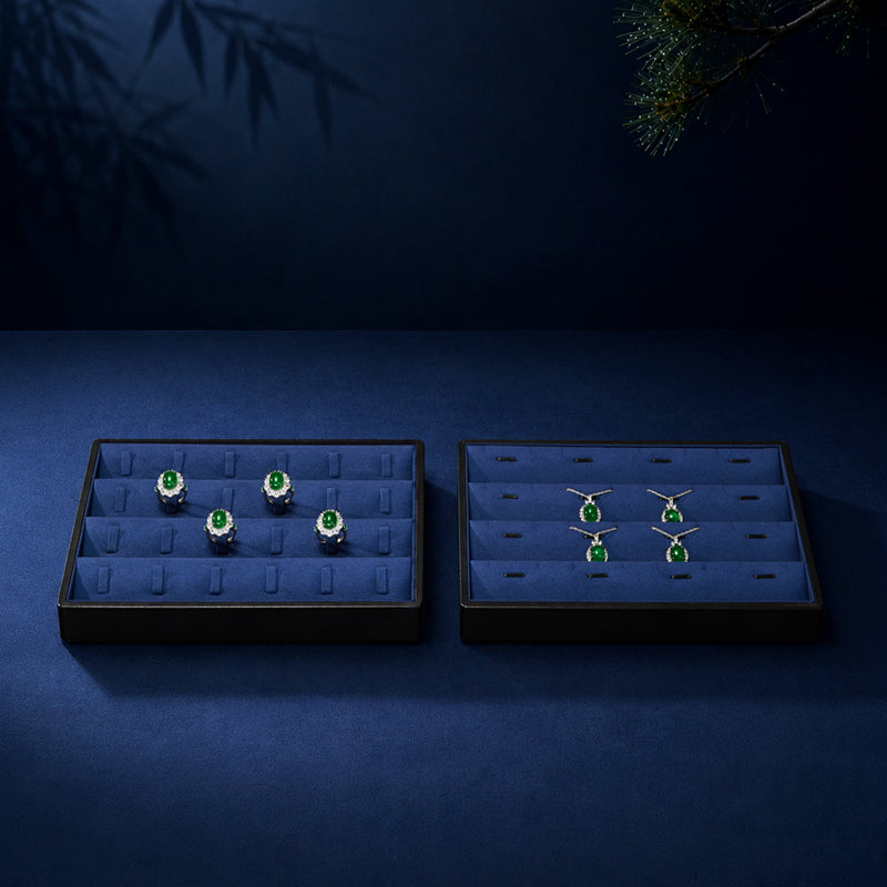 Leather Jewelry Display Tray