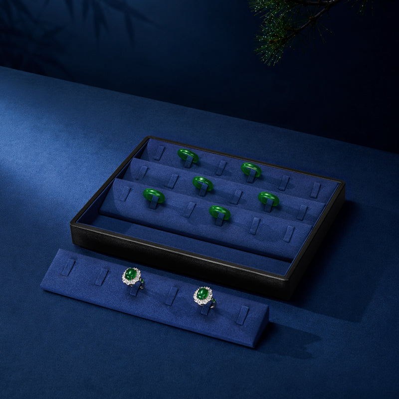 Leather Jewelry Display Tray
