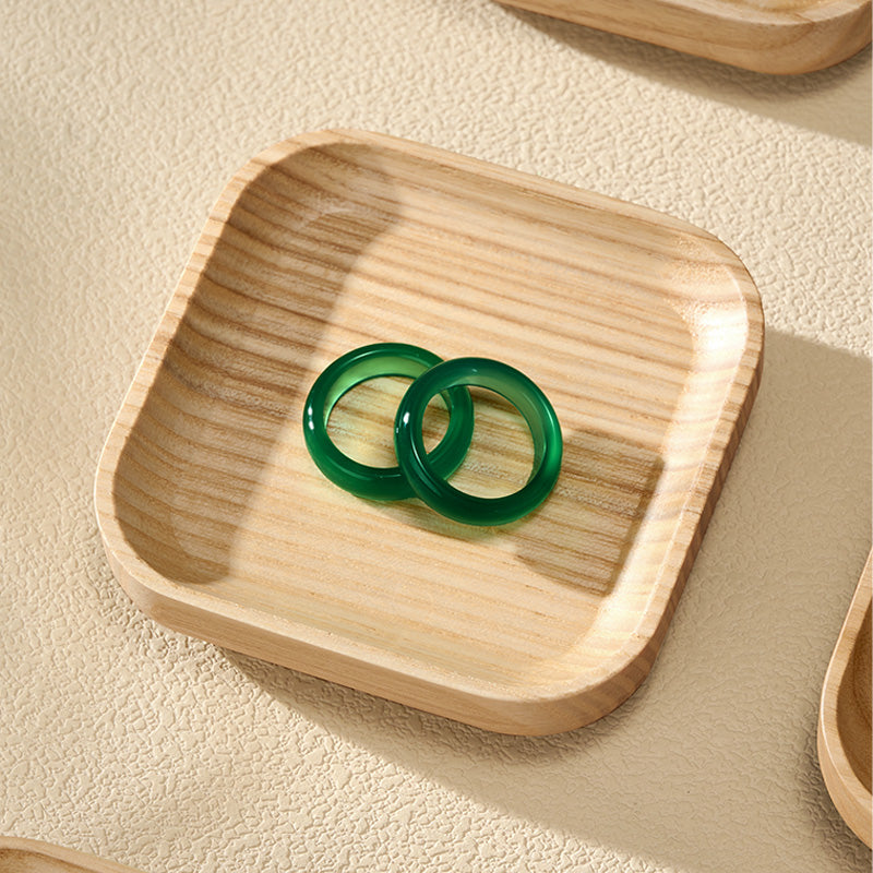 Wooden Jewelry Display Tray