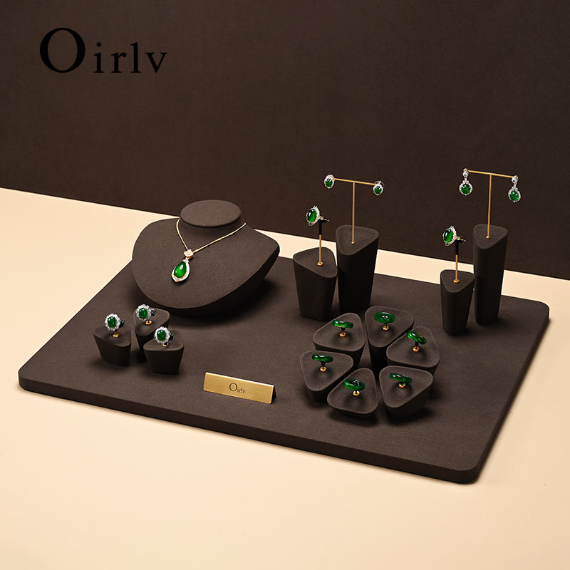 Microfiber Jewelry Display Set