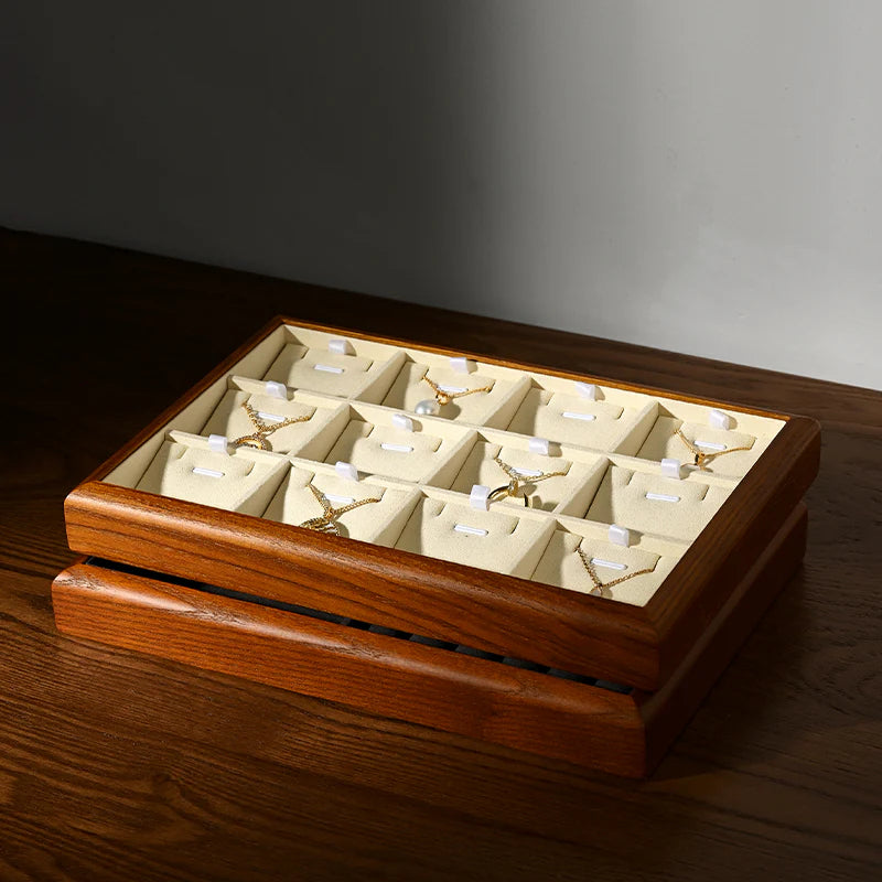 Wooden Jewelry Display Stand