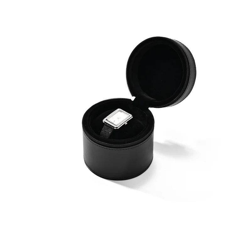 PU Leather Travel Watch Case