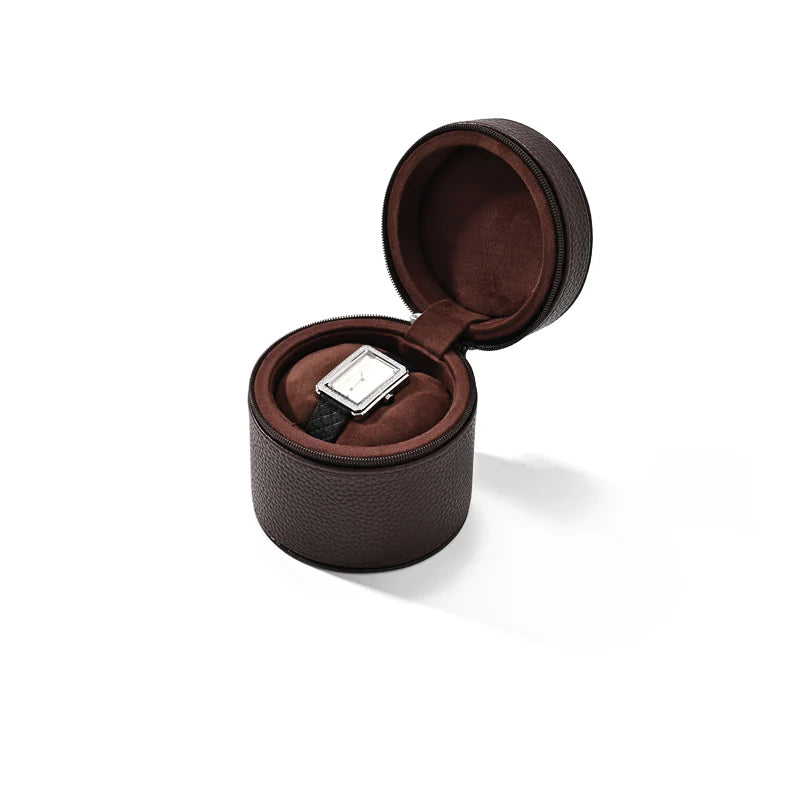 PU Leather Travel Watch Case