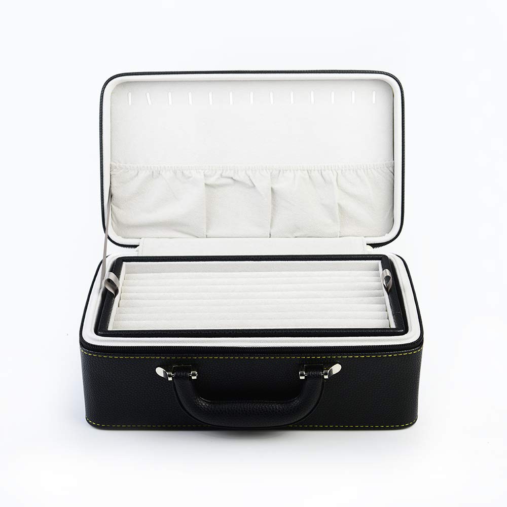 Leather Travel Jewelry Case