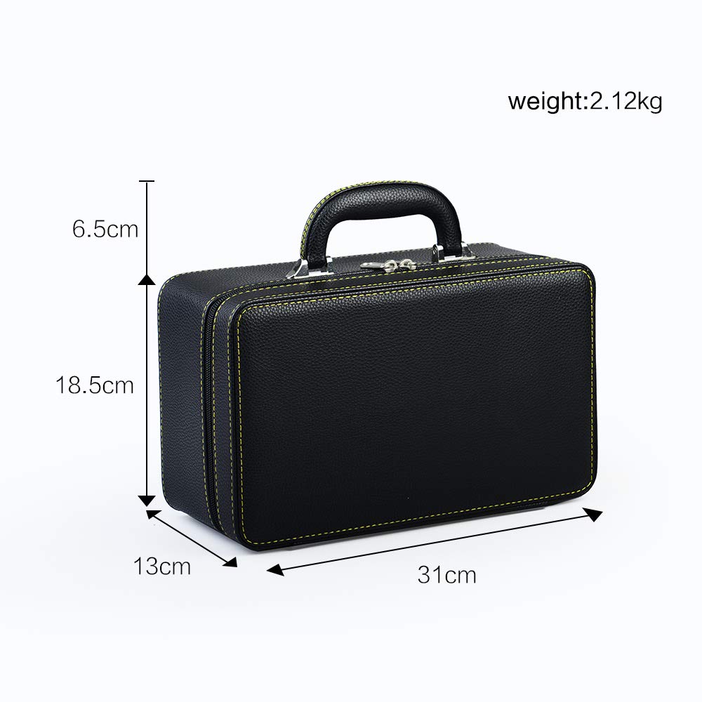 Leather Travel Jewelry Case