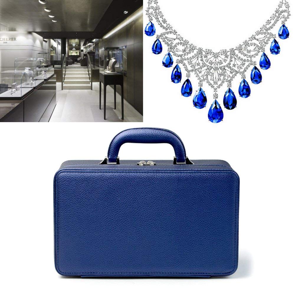 Leather Travel Jewelry Case