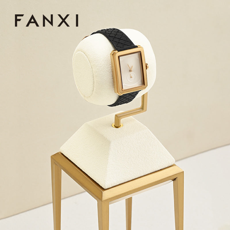 Blue Metal Jewelry Display Stand