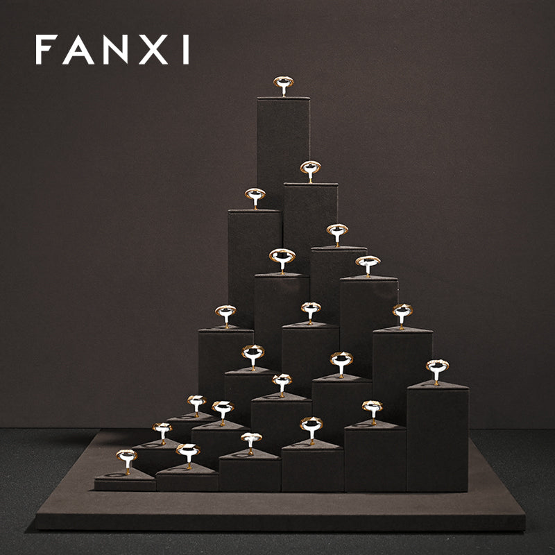 Coffee Metal Ring Display Stand