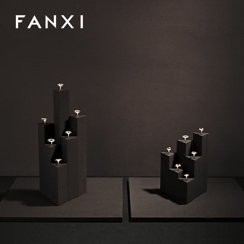 Coffee Metal Ring Display Stand