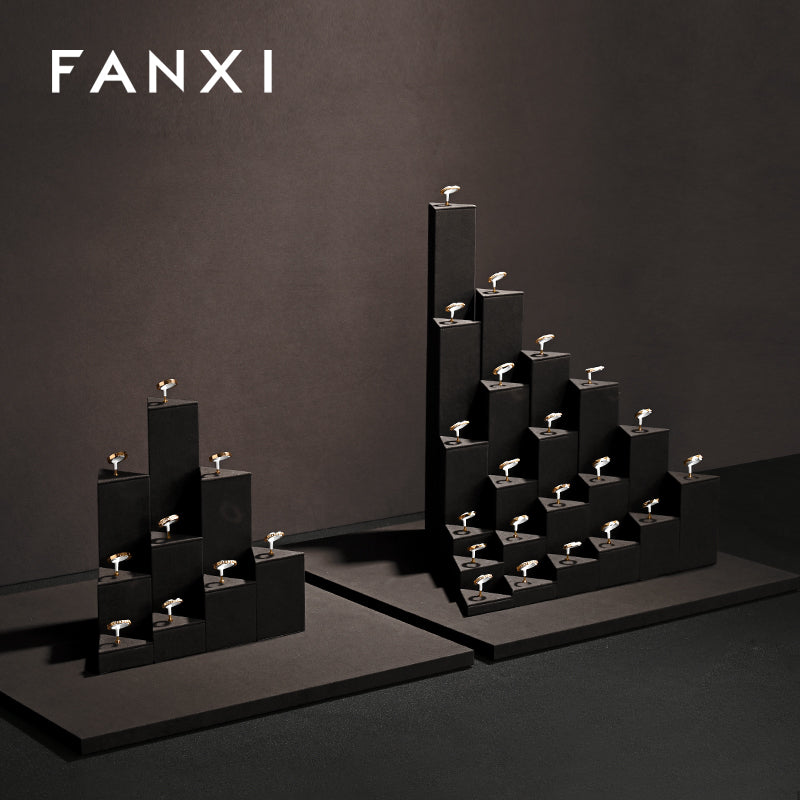 Coffee Metal Ring Display Stand