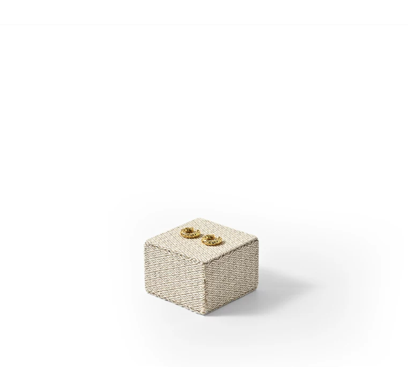 Linen Jewelry Display Stand
