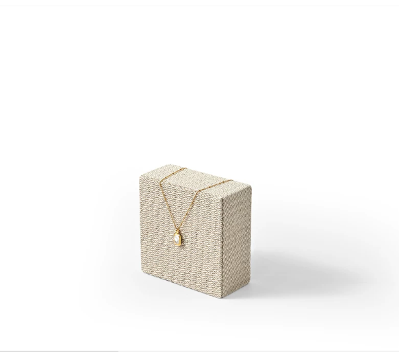 Linen Jewelry Display Stand